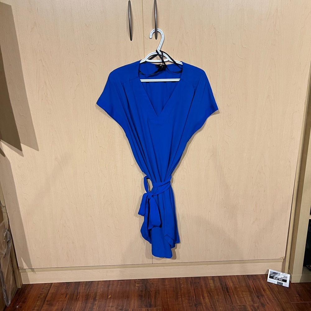 H & M Slouchy Blue Dress